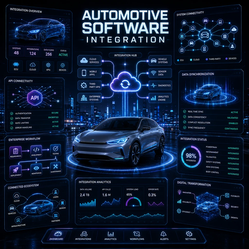 Automotive software integration solutions